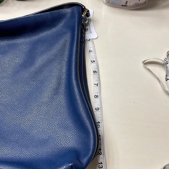 Kate Spade Large Midnight Blue Tote Leather Handbag - Picture 6 of 7